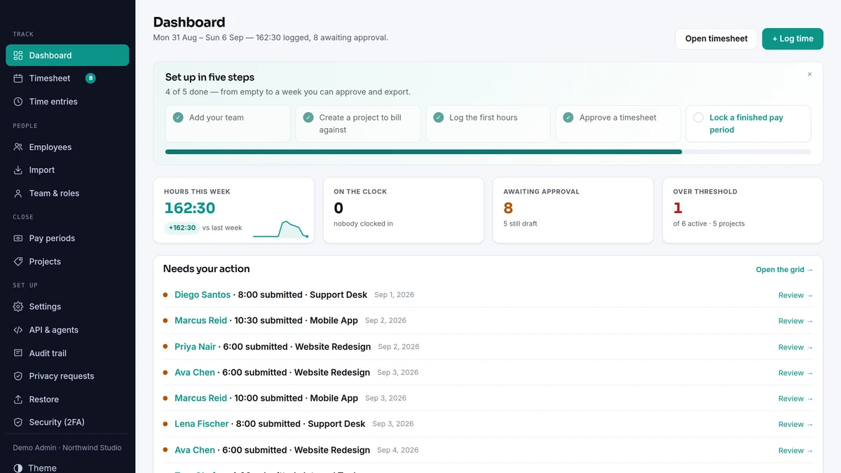 Clockora screenshot 1 of 5