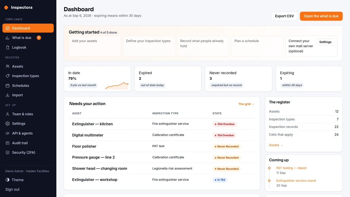 Inspectora screenshot 1 of 5