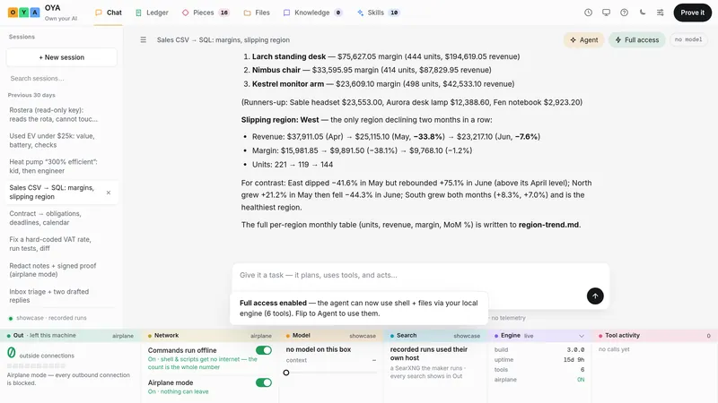 Own Your AI workbench