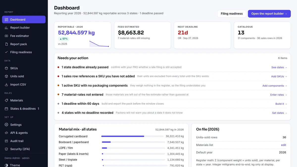 Packora screenshot 1 of 5