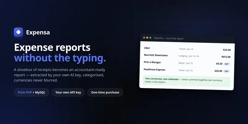 Expensa preview