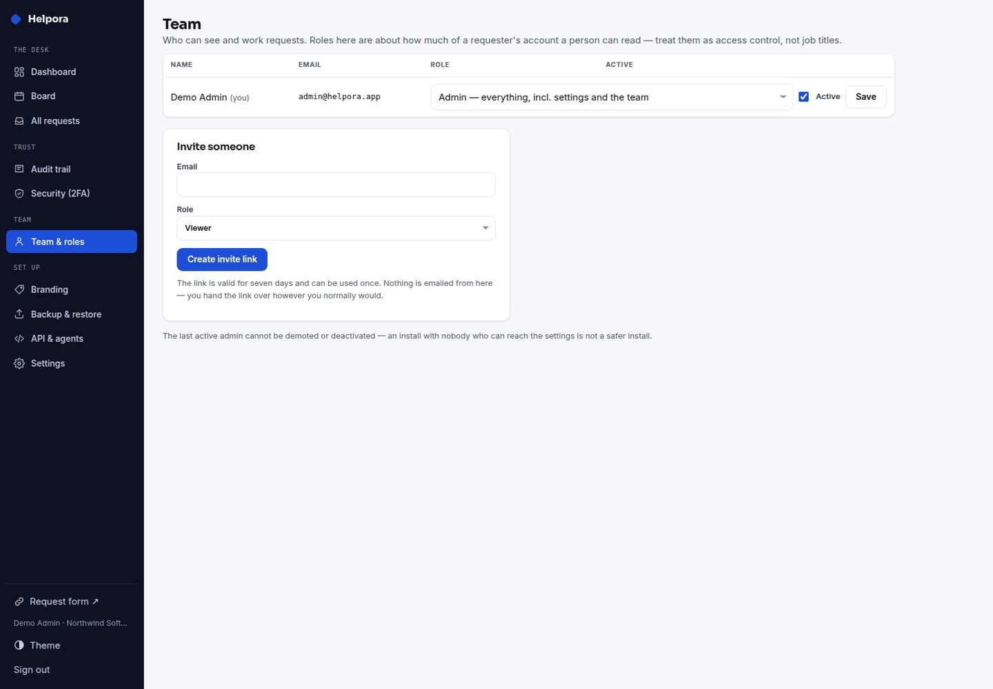 Helpora — Self-Hosted Request Desk: First Response, Working Hours, Settlement screenshot 5