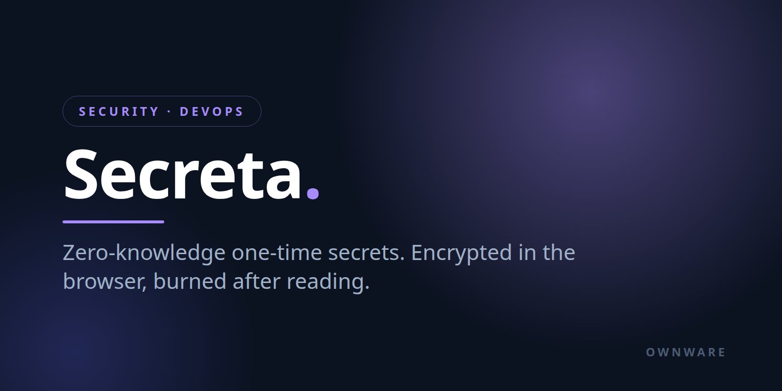 Secreta preview